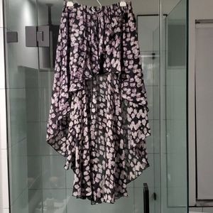 Lamb & Flag high low skirt